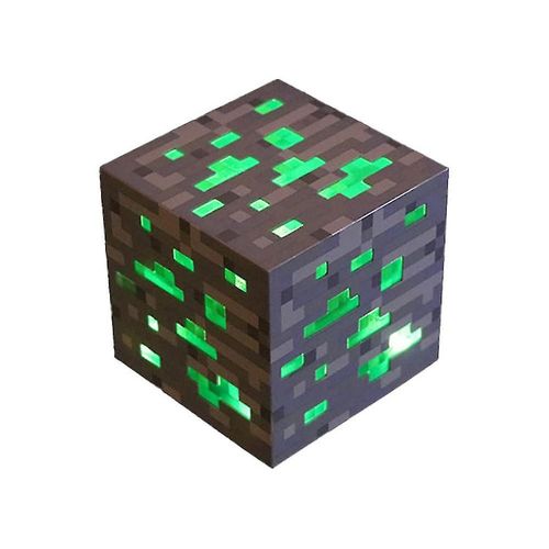 Minecraft Jeu P¿¿Riph¿¿Rique Mineurs Veilleuse Usb D¿¿Cor ¿¿ La Maison Lampe Dr?Le Fans Cadeau Vert