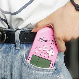 Tetris Console De Jeux Portable Pour Enfants Et Adultes Pr¿¿Charg¿¿S 23 Jeux Vid¿¿O R¿¿Tro Classiques Pour Seniors - Joueur De Jeu ¿¿Lectronique - Cadeaux - Rose