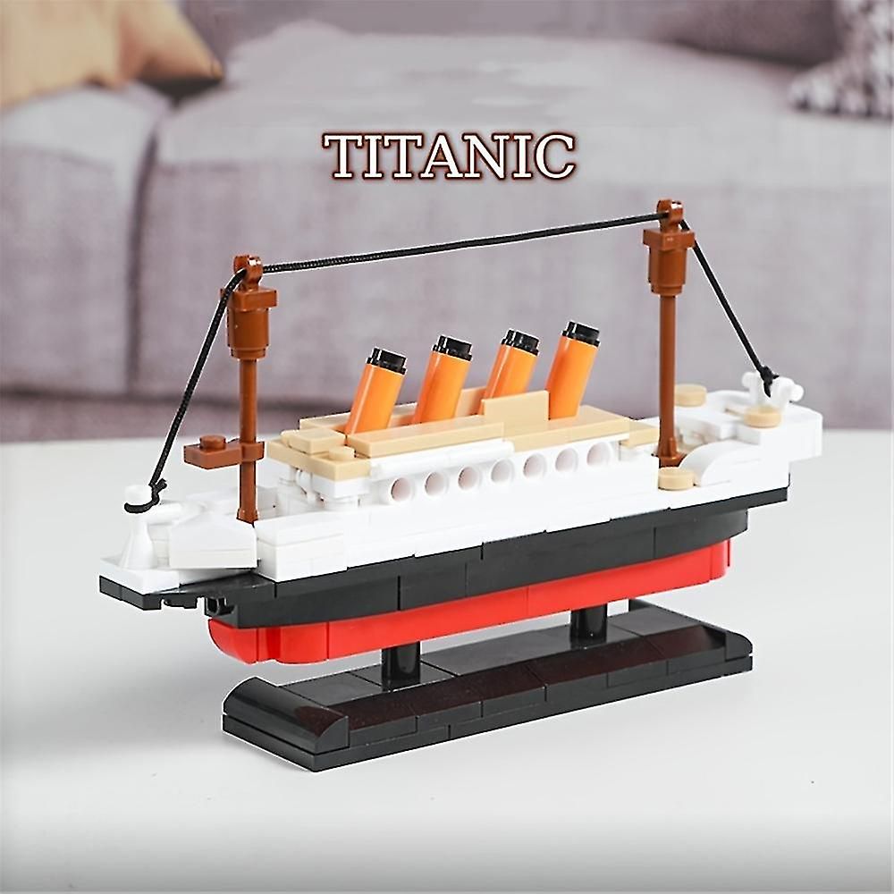 Ensemble De Mini Blocs De Construction Titanic Micro, Brique... - 3