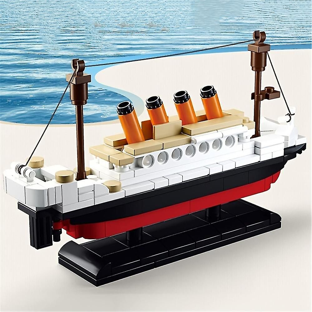 Ensemble De Mini Blocs De Construction Titanic Micro, Brique... - 4