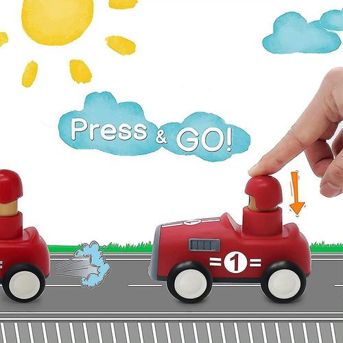 4 Pi¿¿Ces/Ensemble B¿¿B¿¿ Enfants Presse Et Aller Voitures Jouet V¿¿Hicules ¿¿ Friction Voiture Avion Bateau Train Forme Voiture Cadeaux
