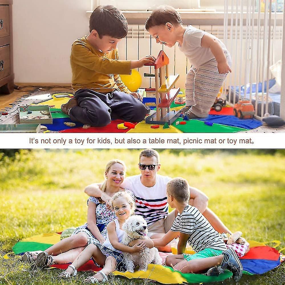 Jouets de parachute, parachute en range de 6,56 pieds avec... - 2