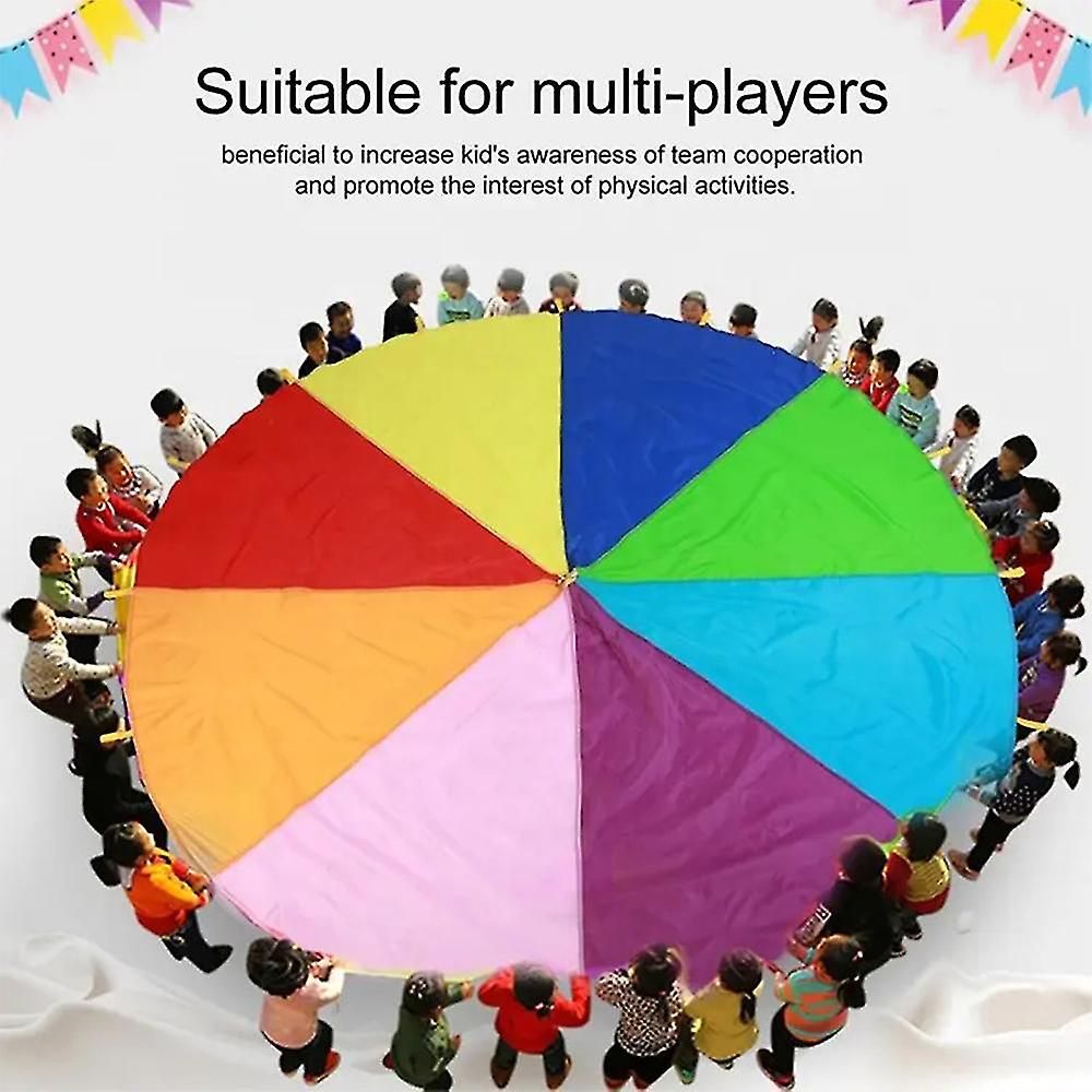 Jouets de parachute, parachute en range de 6,56 pieds avec... - 4