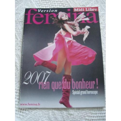 Version Femina  N° 248 : Special Grand Horoscope: 2007 Rien Que Du Bonheur!