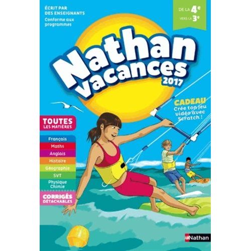 Nathan Vacances De La 4e Vers La 3e