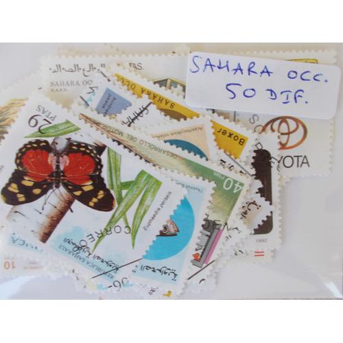 Sahara Occidental 50 Timbres Différents