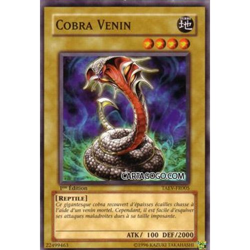 Cobra Venin - Yu-Gi-Oh- Taev-Fr005 -Vf