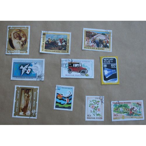 10 Timbres De Hongrie