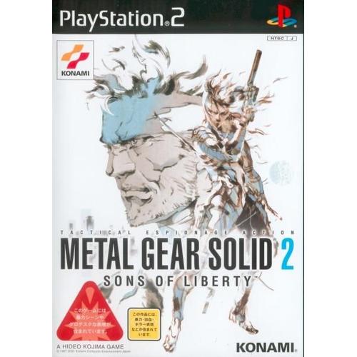 Metal Gear Solid 2 -Sons Of Liberty - (Import Japonais) Ps2