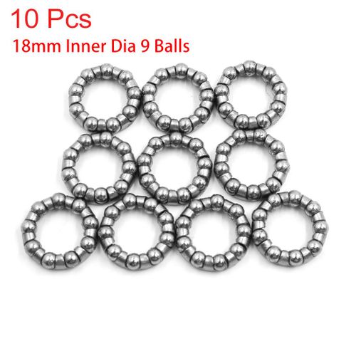 18 Mm 9 Boules - Roulement À Billes En Acier Pour Vélo,Diamètre Intérieur, Roue D'appellation Ikbike, Retenue, Accessoires De Vélo, 10 Pièces