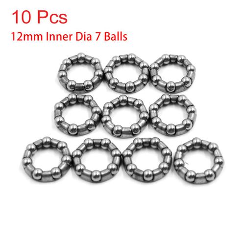 12 Mm 7 Boules - Roulement À Billes En Acier Pour Vélo,Diamètre Intérieur, Roue D'appellation Ikbike, Retenue, Accessoires De Vélo, 10 Pièces