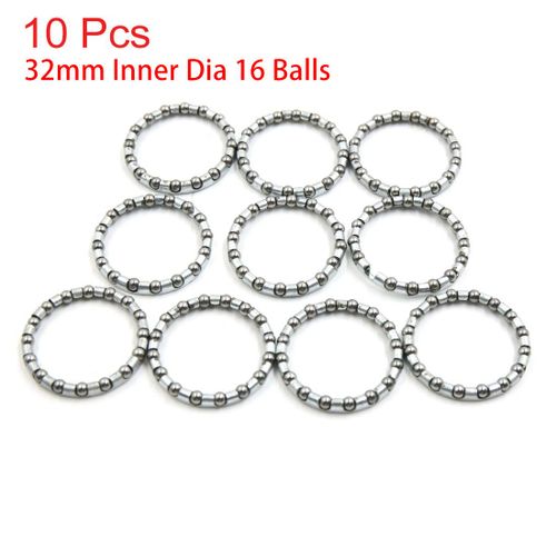 32 Mm 16 Boules - Roulement À Billes En Acier Pour Vélo,Diamètre Intérieur, Roue D'appellation Ikbike, Retenue, Accessoires De Vélo, 10 Pièces
