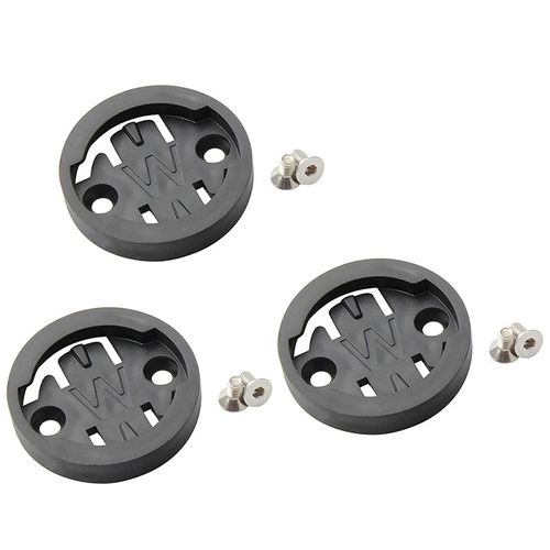 Pour Wahoo 3pcs - Support D'ordinateur De Vélo, Capuchon Supérieur, Adaptateur De Chronomètre, Compteur De Vitesse De Vélo De Route Vtt, Base Fixe Pour Garmin Bryton Wahoo