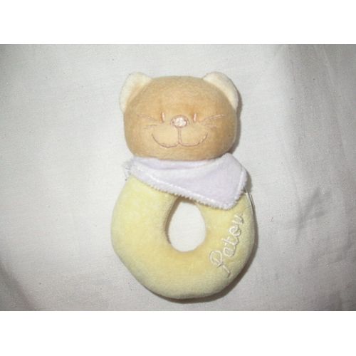 Chat Doudou Hochet Bengy
