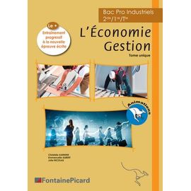 Economie Gestion Bac Pro Industriels - Avec Entraînement À L'épreuve Écrite