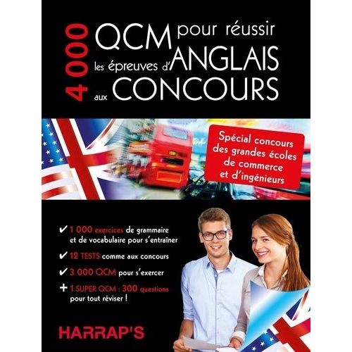 4000 Qcm Pour Réussir Les Épreuves D'anglais Aux Concours