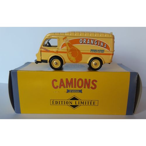Miniature Camion De Livraison - Renault - Pub Orangina