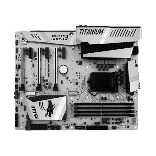 MSI Z170A MPOWER GAMING TITANIUM - Carte-mère - ATX - LGA1151 Socket - Z170 Chipset - USB 3.1 Gen 1, USB-C Gen2, USB 3.1 Gen 2, USB-C Gen1 - Gigabit LAN - carte graphique embarquée (unité...