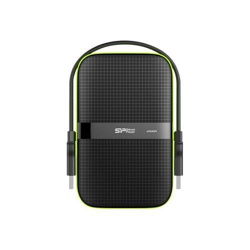 SILICON POWER Armor A60 - Disque dur - 5 To - externe (portable) - 2.5" - USB 3.1 Gen 1 - noir