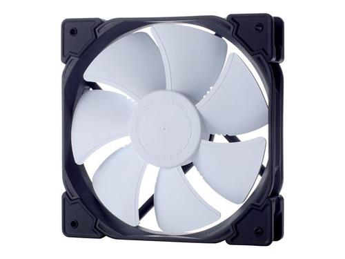 Fractal Design Venturi Series HP-12 PWM - Ventilateur châssis - 120 mm - noir, blanc