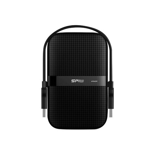 SILICON POWER Armor A60 - Disque dur - 2 To - externe (portable) - 2.5" - USB 3.2 Gen 1 - noir