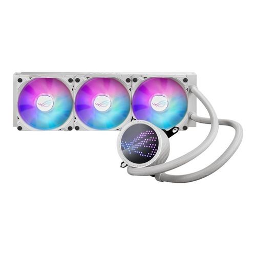 ASUS ROG RYUO III 360 ARGB - White Edition - système de refroidissement liquide de processeur - Taille de radiateur : 360 mm - (pour : AM4, LGA1200, LGA1700, AM5, LGA115x Socket) - cuivre - 120...