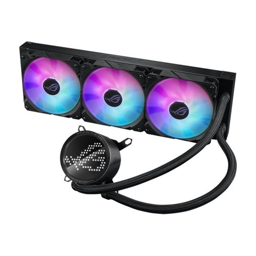 ASUS ROG RYUO III 360 ARGB - Système de refroidissement liquide de processeur - Taille de radiateur : 360 mm - (pour : AM4, LGA1200, LGA1700, AM5, LGA115x Socket) - base cuivre - 120 mm - noir