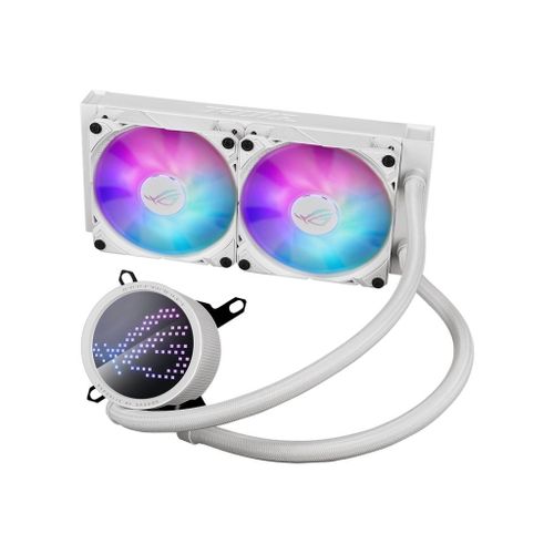ASUS ROG RYUO III 240 ARGB - Système de refroidissement liquide de processeur - Taille de radiateur : 240 mm - (pour : LGA1156, LGA1155, LGA1150, LGA1151, AM4, LGA1200, LGA1700, AM5) - base...