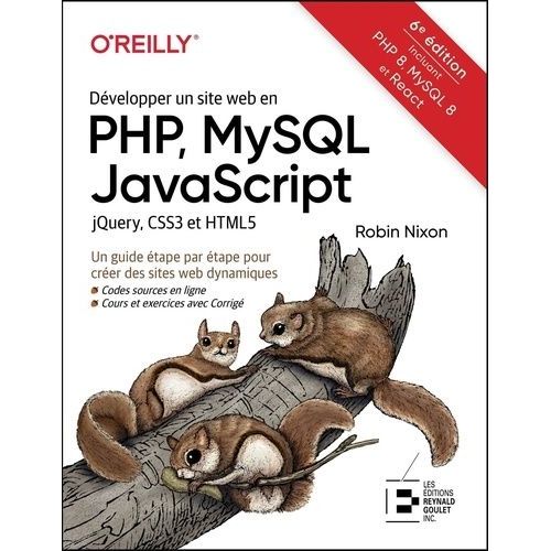 Développer Un Site Web En Php, Mysql, Javascript - Jquery, Css3 Et Html5