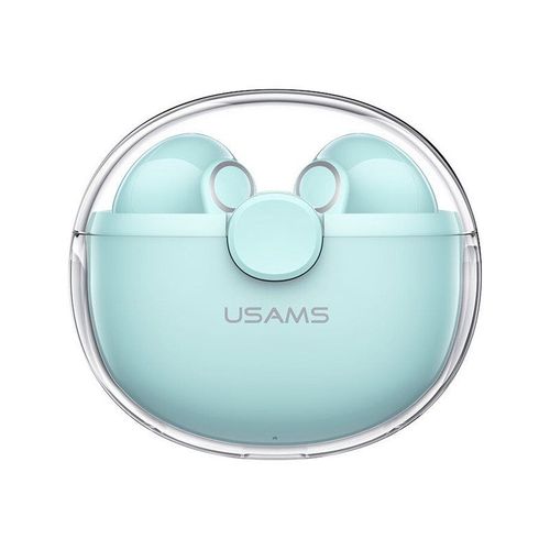 USAMS BU Series BU12 - Écouteurs sans fil avec micro - intra-auriculaire - Bluetooth - vert