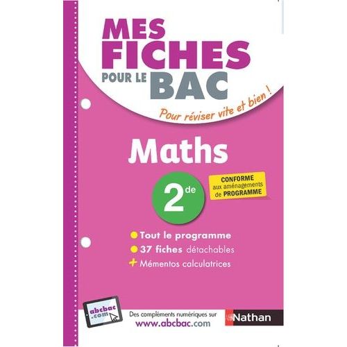 Mathématiques 2de