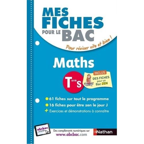 Mathématiques Tle S