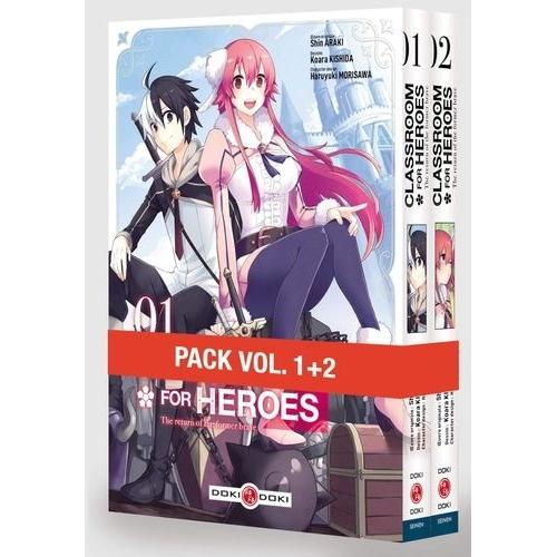 Classroom For Heroes - The Return Of The Former Brave Tomes 1 Et 2 - Pack En 2 Volumes Dont Le Tome 2 Offert
