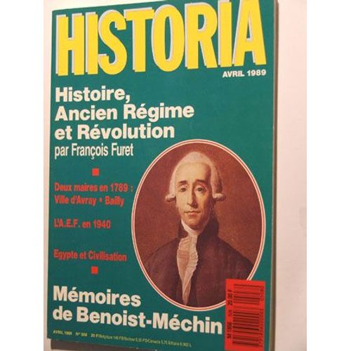 Historia N° 508 Avril 1989