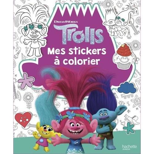 Mes Stickers À Colorier Trolls