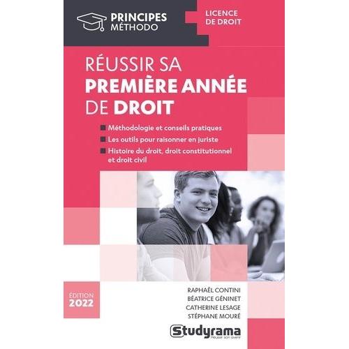 Réussir Sa Première Année De Droit - Licence De Droit