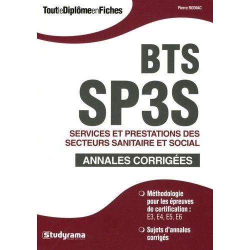 Bts Sp3s : Annales Corrigées Et Sujets D'entraînement