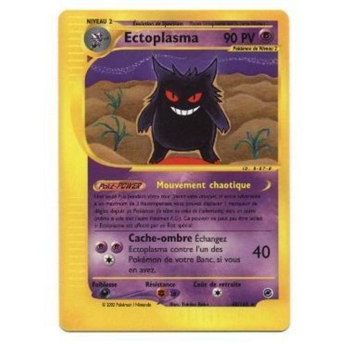 Pokemon Francaise Expedition Rare N° 48/165 Ectoplasma