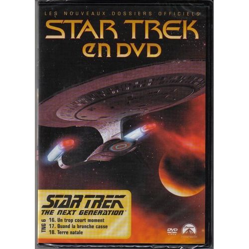 Star Trek The Next Generation Les Nouveaux Dossiers Officiels N°16-17-18 Saison 1 - Tng 6