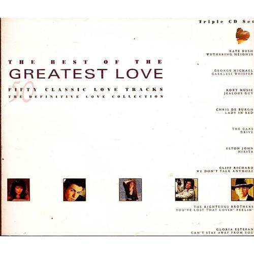 The Best Of The Greatest Love - 50 Classic Love Tracks - The Definitive Love Collection - Import Anglis