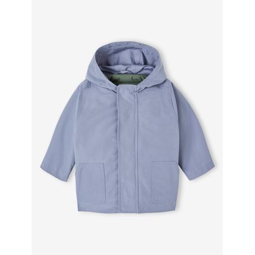 Parka 3 En 1 Bébé Avec Doudoune Matelassée Amovible Indigo