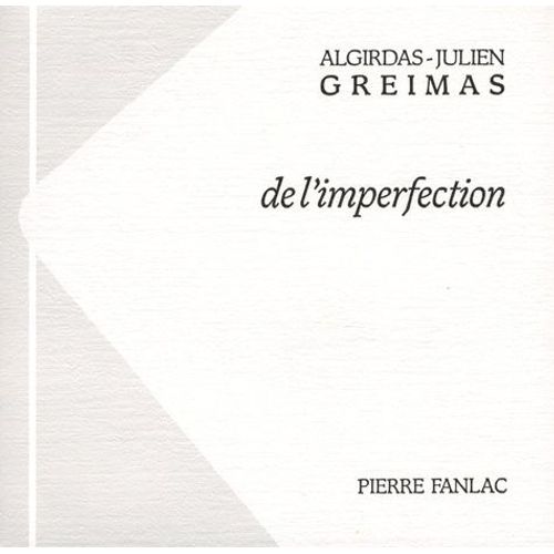 De L'imperfection