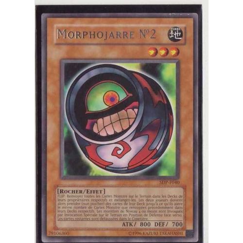 Yu-Gi-Oh - Morphojarre N°2 - Vf - Carte Rare - Sdp-F040