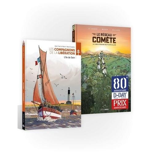 Pack En 2 Volumes : Les Compagons De La Libération : L'île De Sein - Le Réseau Comète : La Ligne D'évasion Des Pilotes Alliés