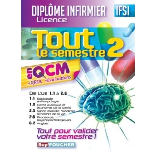 Tout Le Semestre 2 Ue 1.1 À 2.6 - En Qcm + Qroc + Évaluations