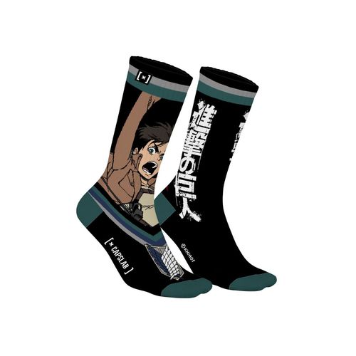 Paire De Chaussettes Dépareillées Attack On Titan Eren