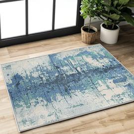 Soldes Tapis Chambre Gris Bleu Cm - Nos bonnes affaires de janvier