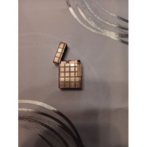 Briquet Dupont Plaqué Or