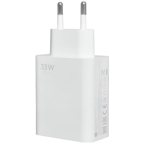 Chargeur Secteur Rapide 33w Compatible Avec Xiaomi Redmi Note 11, Note 11s, Note 11 Pro - Booling