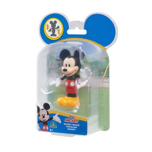 DISNEY - Figurine Pompier Mickey 15 cm, articulée, Jouet pour